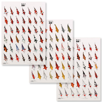 Koiposter set – 68 x 98 cm gelamineerd