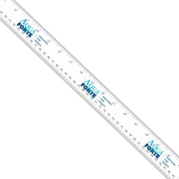 AquaForte meetlint sticker 1 meter