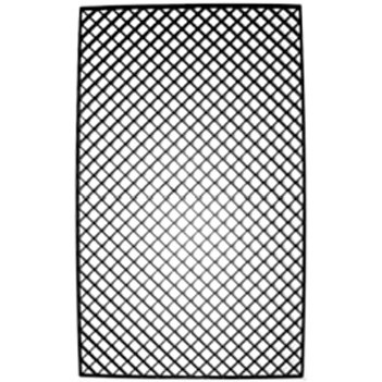 Filterrooster standaard zwart 68* 40 cm