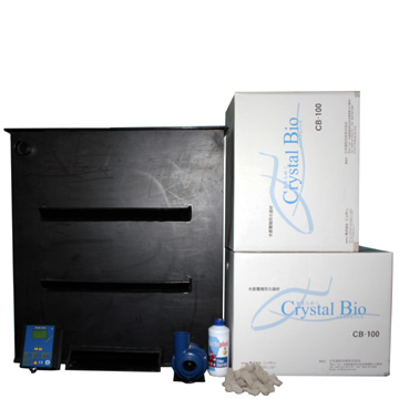 KKW Trickle Master Jumbo - Blue Eco Crystal Bio set
