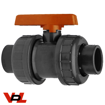 Kogelkraan dubbel wartel 20 mm PN 16 VDL