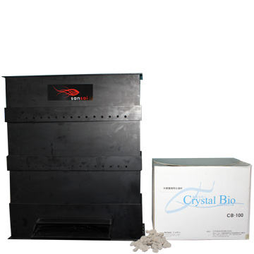 Sansai Trickle Tower waterval - Crystal Bio set